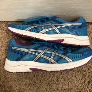 ASICS Gel-Contend 4 Blue & Purple Sz 10
